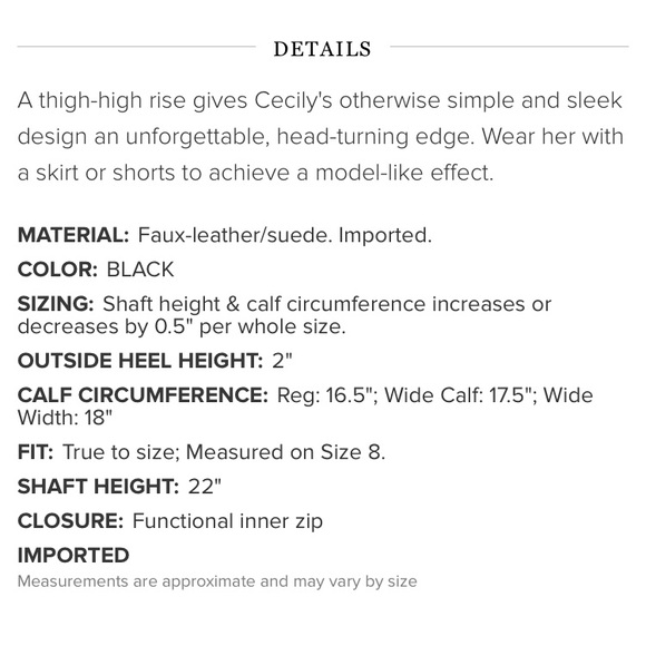 NIB Shoe Dazzle Over the Knee Stiletto Boots Sz 10 - Picture 4 of 7